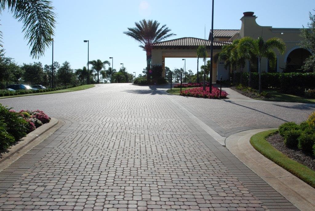 Decorative commercial hardscape